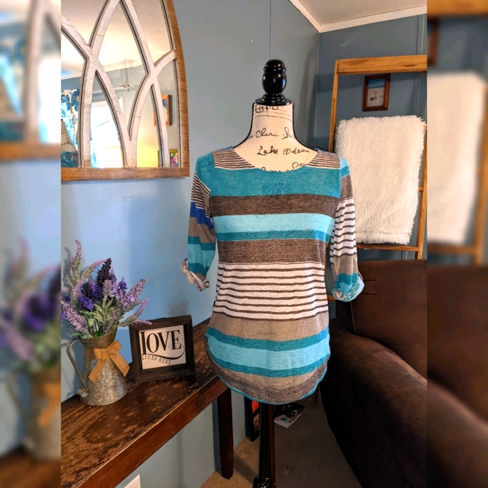 Striped boutique top